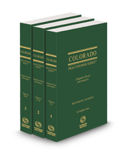 Colorado Litigation Forms and Analysis, 2023-2024 ed.