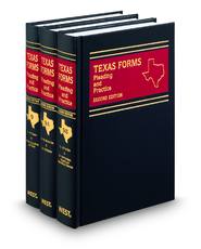 Texas Jurisprudence® Pleading and Practice Forms