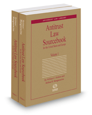 Antitrust Law Sourcebook for the United States and Europe 4th, 2021-2022 ed. (Antitrust Law Library)
