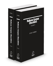 Habeas Corpus Checklists, 2025 ed.