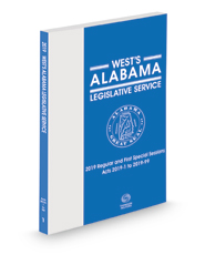 Alabama Code: 1975 Legislative Service