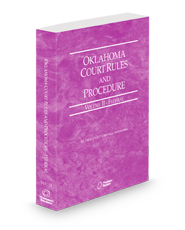 Oklahoma Court Rules and Procedure - Federal, 2025 ed. (Vol. II, Oklahoma Court Rules)