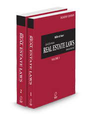 Miller and Starr California Real Estate Laws Annotated, 2025 ed. (California Desktop Codes)