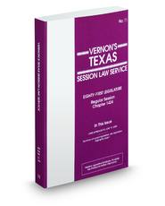 Texas Session Law Service