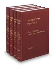 Civil Procedure Forms and Commentary, 3d (Vols. 9, 9A, 10, and 10A, Washington Practice Series)