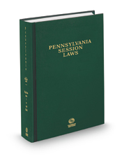 Pennsylvania Bound Volume Session Laws, 2020 ed.