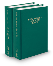 New Jersey Session Laws Bound Volume, 2023 ed.