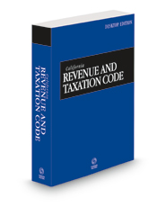 California Revenue and Taxation Code, 2022 ed. (California Desktop Codes)