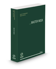 Master Index, 2022-2 ed. (Environmental Law Series)