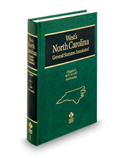 West's® North Carolina General Statutes Annotated