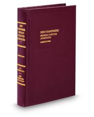 New Hampshire Revised Statutes Annotated (Annotated Statute & Code Series)
