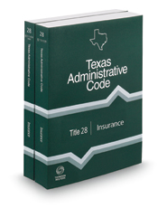 Insurance, 2021 ed. (Title 28, Texas Administrative Code)