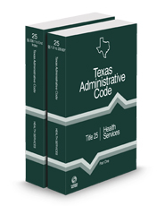 Health Services, 2024 ed. (Title 25, Texas Administrative Code)