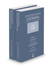 Louisiana Civil Code, 2025 ed.