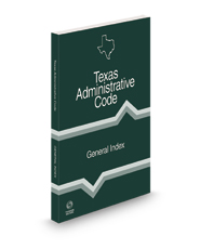 General Index, 2023 ed. (Texas Administrative Code)