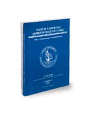 North Carolina Administrative Code Volume 14,Title 15A (Chapters 13 to 27)