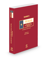 McGehee's Texas Civil Practice and Remedies Codes Annotated, 2024 ed. (Texas Annotated Code Series)