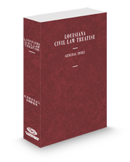 General Index, 2023-2024 ed. (Louisiana Civil Law Treatise Series)