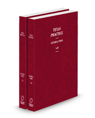 General Index, 2024-2025 ed. (Texas Practice Series)