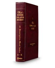 West's® Rhode Island Digest (Key Number Digest®)