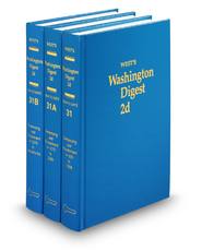 West's® Washington Digest, 2d (Key Number Digest®)