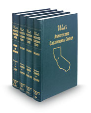 West's® Annotated California Codes (Annotated Statute & Code Series)