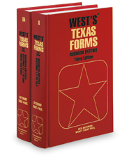Business Entities (Vols. 8 & 8A, West's® Texas Forms)