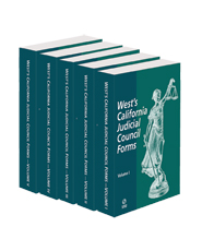 West's® California Judicial Council Forms, 2024-1 ed.