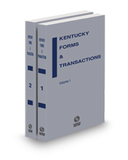 Kentucky Forms & Transactions, 2023-2024 ed.