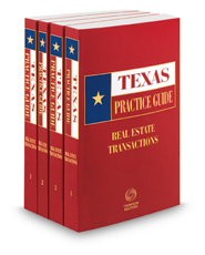 Real Estate Transactions, 2021-2022 ed. (Texas Practice Guide)