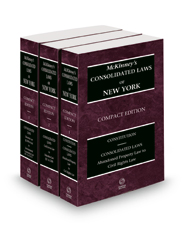 McKinney's Consolidated Laws of New York, 2022 compact ed.