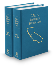 California Bound Session Laws, 2021 ed.