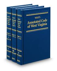 West's® Annotated Code of West Virginia (Annotated Statute and Code Series)