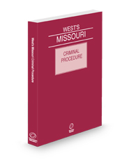 West's® Missouri Criminal Procedure, 2025 ed.