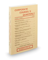Corporate Counsel's Quarterly
