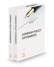 Company Policy Statements, 2021-2022 ed.