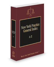 General Index, 2021-2022 ed. (New York Practice Series)