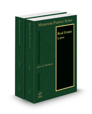 Minnesota Real Estate Laws, 2021-2022 ed. (Vol. 25A & 25B, Minnesota Practice Series)