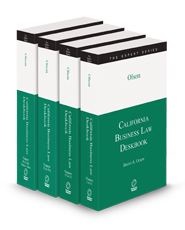 California Business Law Deskbook, 2024-2025 ed.