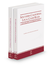 Southern California Local Court Rules - Superior Courts and KeyRules, 2022 ed. (Vols. IIIi & IIIJ, California Court Rules)