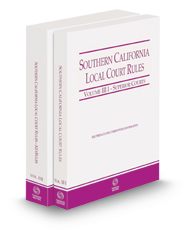 Southern California Local Court Rules - Superior Courts and KeyRules, 2023 ed. (Vols. IIIi & IIIJ, California Court Rules)