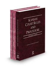 Kansas Court Rules and Procedure - State, Federal and Federal KeyRules, 2024 ed. (Vols. I-IIA, Kansas Court Rules)