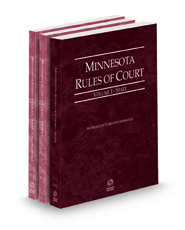 Minnesota Rules of Court - State, Federal and Federal KeyRules, 2023 ed. (Vols. I-IIA, Minnesota Court Rules)