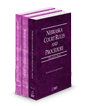 Nebraska Court Rules and Procedure - State, Federal and Federal KeyRules, 2025 ed. (Vols. I-IIA, Nebraska Court  Rules)