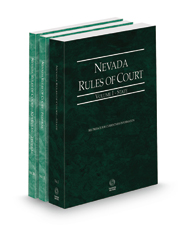 Nevada Rules of Court - State, Federal and Federal KeyRules, 2022 ed. (Vols. I-IIA, Nevada Court Rules)