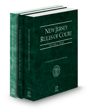 New Jersey Rules of Court - State, State KeyRules, and Federal, 2023 ed. (Vols. I-II, New Jersey Court Rules)