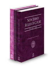 New Jersey Rules of Court - State, State KeyRules, and Federal, 2024 ed. (Vols. I-II, New Jersey Court Rules)