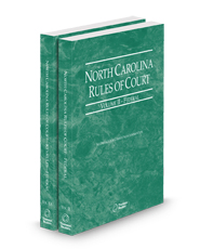 North Carolina Rules of Court - Federal and Federal KeyRules, 2025 ed. (Vols. II & IIA, North Carolina Court Rules)