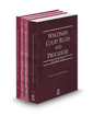 Wisconsin Court Rules and Procedure - State, Federal, Federal KeyRules, and Local, 2024 ed. (Vols. I-III, Wisconsin Court Rules)
