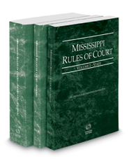 Mississippi Rules of Court State Fed Legal Solutions